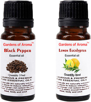 Gardens Of Aroma Black Pepper And Lemon eucalyptus(20 ml)
