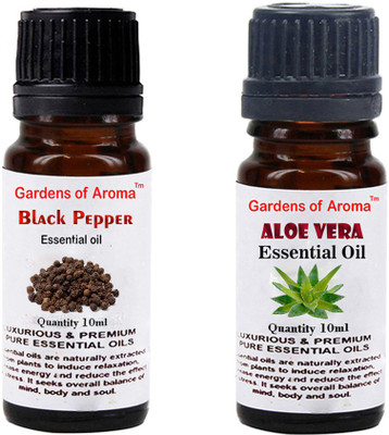 

Gardens Of Aroma Black Pepper And Aloe vera(20 ml)