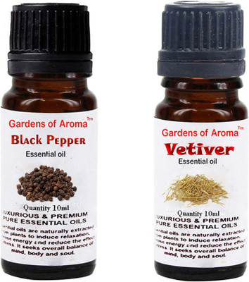 

Gardens Of Aroma Black Pepper And Vetiver(20 ml)