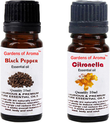 

Gardens Of Aroma Black Pepper And Citronella(20 ml)