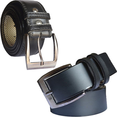 

Sun Shopping Men Formal Black Synthetic Belt