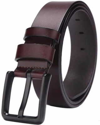 

Fuddy-Duddy Men Casual, Party, Formal Brown Genuine Leather Belt