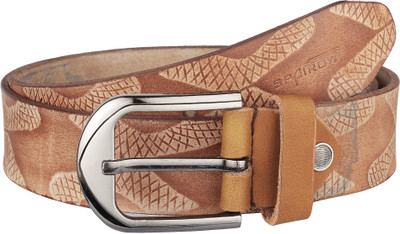 

Spairow Men Formal Tan Genuine Leather Belt