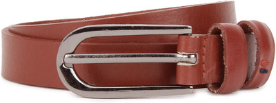 

Tommy Hilfiger Girls Casual, Evening Red Genuine Leather Belt