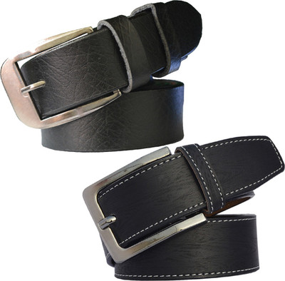 

Sun Shopping Men Formal Black Synthetic Belt