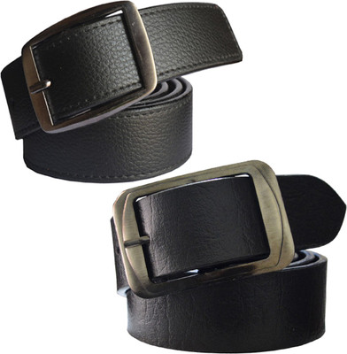 

Sun Shopping Men Formal Black Synthetic Belt