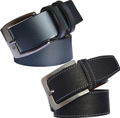 

Sun Shopping Men Formal Black Synthetic Belt