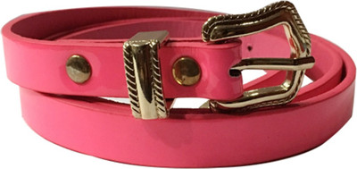

Shopjinie Women Casual Pink Synthetic Belt