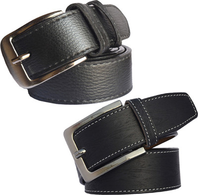

Sun Shopping Men Formal Black Synthetic Belt