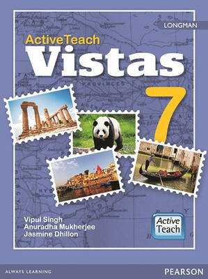 Active Teach: Longman Vistas - Social Studies for CBSE class 7 by Pearson(English, Paperback, Jasmine Dhillon, Vipul Singh, Anuradha Mukherjee)