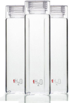 cello 1000 ml Plastic Bottle(Pack of 3, Clear)