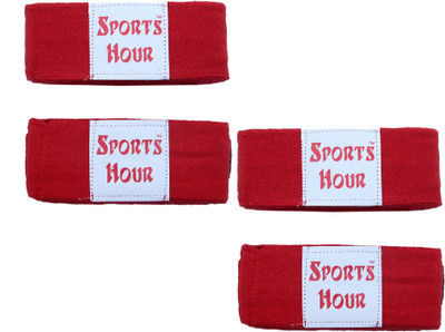 

Sportshour R-3M (Pack of 2 pair) Red Boxing Hand Wrap(Red, 300 cm)