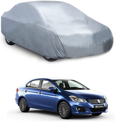 Deltakart Car Cover For Maruti Suzuki Ciaz (Without Mirror Pockets)(Silver)