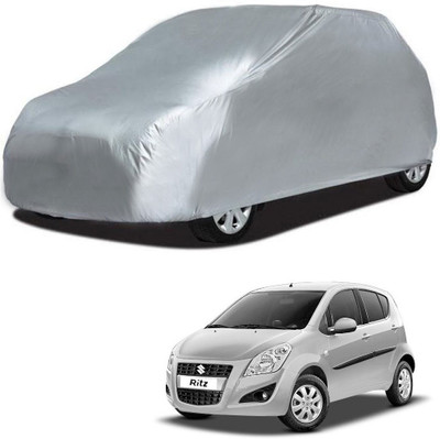 Mobik Car Cover For Maruti Suzuki Ritz (Without Mirror Pockets)(Silver)