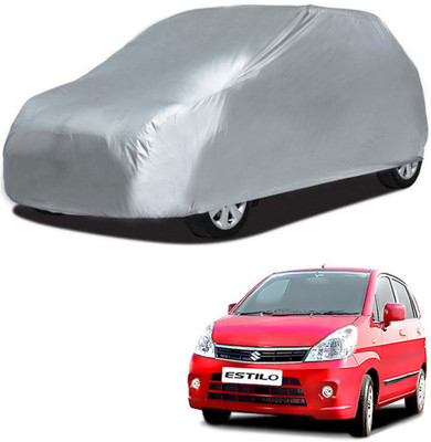 Mobik Car Cover For Maruti Suzuki Zen Estilo (Without Mirror Pockets)(Silver)