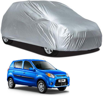 Mobik Car Cover For Maruti Suzuki Alto K10 (Without Mirror Pockets)(Silver)