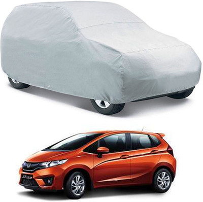 Deltakart Car Cover For Honda Jazz (Without Mirror Pockets)(Silver)