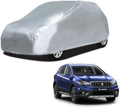 Mobik Car Cover For Maruti Suzuki S-Cross (Without Mirror Pockets)(Silver)