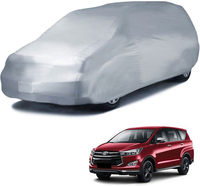 Mobik Car Cover For Toyota Innova Crysta (Without Mirror Pockets)(Silver)