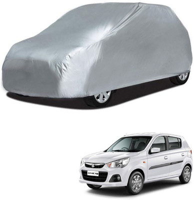 Deltakart Car Cover For Maruti Suzuki Alto K10 (Without Mirror Pockets)(Silver)