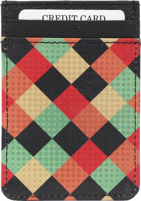 

Portlee Men's 6 Card Holder(Set of 1, Multicolor)