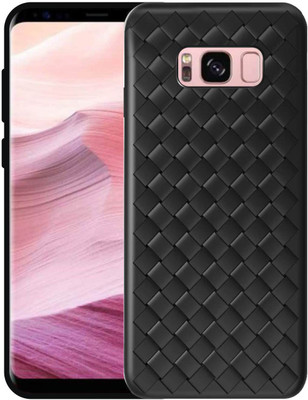 CASE CREATION Back Cover for Galaxy S8 Series 2018 Samsung(Black, Dual Protection, Silicon, Pack of: 1)