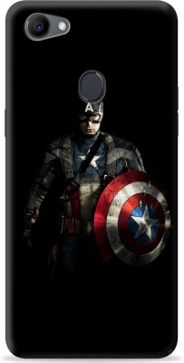 Loffar Back Cover for OPPO F7(Black, Shock Proof, Pack of: 1)