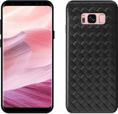 CASE CREATION Back Cover for Samsung S8 Plus 2018(Black, Dual Protection, Silicon, Pack of: 1)