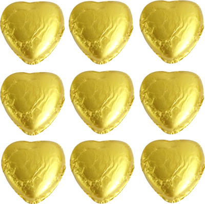 

Saptla Ayurvedic Tea Heart Shape Dark Chocolates (9 Pieces) Brittles(Pack of 9, .200 g)