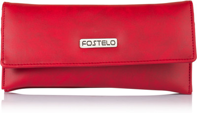 

Fostelo Casual Red Clutch