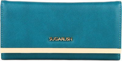 

SUGARUSH Casual Green Clutch