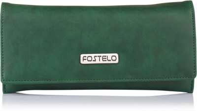 

Fostelo Casual Green Clutch