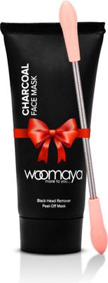 

Woomaya Charcoal Blackhead Remover Peel Off Mask & Blackhead Remover Stick(Set of 2)