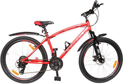 

Kross Maximus Disc Brakes Bicycle For Adults Red 26 T Mountain/Hardtail Cycle(21 Gear, Multicolor)