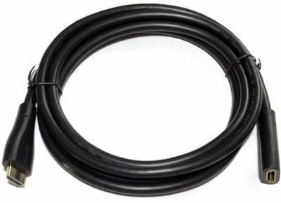 

CABLESETC 1562 HDMI Cable(Compatible with TV DTH Home Theater, Black Hdmi Extension)