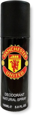 

Manchester United Black Deodorant Spray - For Men(150 ml)