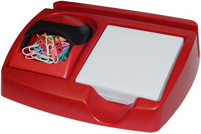 

Eagle 3 Compartments Plastic Stationery Tray(Red)