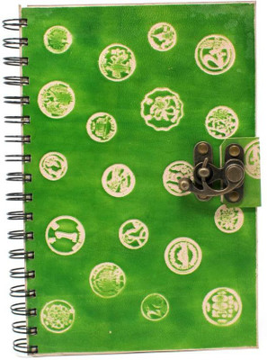 

Craft Club Regular Journal(100% Handmade Recycled Cotton Paper Journal, Green)