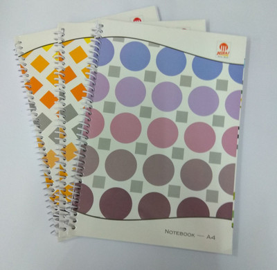 

miraj A4 Notebook(ECO FRIENDLY, Multicolor, Pack of 5)
