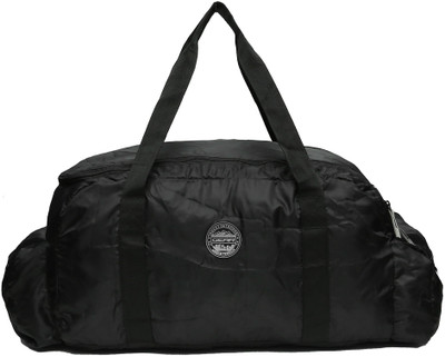 Gear (Expandable) FOLDABLE DUFFEL Travel Duffel Bag(Black)