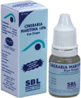 

SBL SBL Cineraria Maritima(10%) Eye Drops (10 ml, Pack of 2) Eye Drops(10 ml)