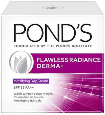 

Ponds Flawless Radiance Derma Mattifying Day Cream SPf 15 PA++(50 g)