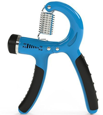 

N.VCOMMUNICATION24X7 BEST Hand Grip/Fitness Grip(Blue, Black)