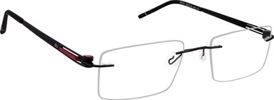 David Blake Rimless Rectangle Frame(52 mm