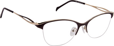 

David Blake Half Rim Cat-eyed Frame(52 mm