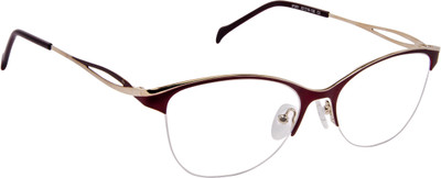 

David Blake Half Rim Cat-eyed Frame(52 mm