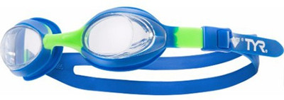 

TYR Youth Flex Frame Swimming Goggles(Blue, Green), Blue;clear