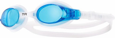 

TYR Swimples Swimming Goggles(White, Blue), Blue;clear