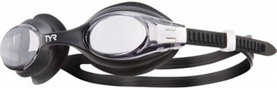 

TYR Big Swimple Swimming Goggles(Black), Black;clear