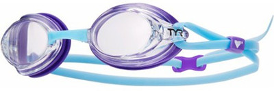

TYR Velocity Swimming Goggles(Blue, Purple), Blue;clear
